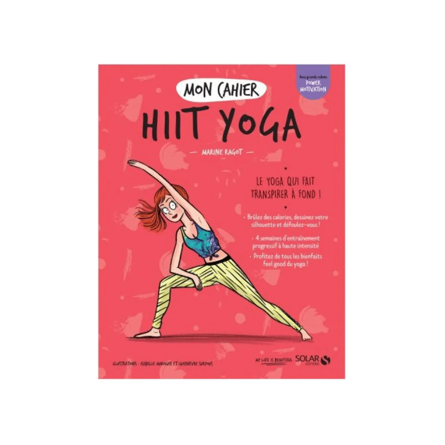 Livre sport MON CAHIER HIIT YOGA - 4MURS