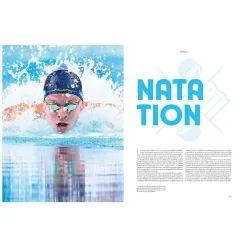 Livre sport PARIS 2024 : LE LIVRE OFFICIEL DES JEUX OLYMPIQUES - 4MURS