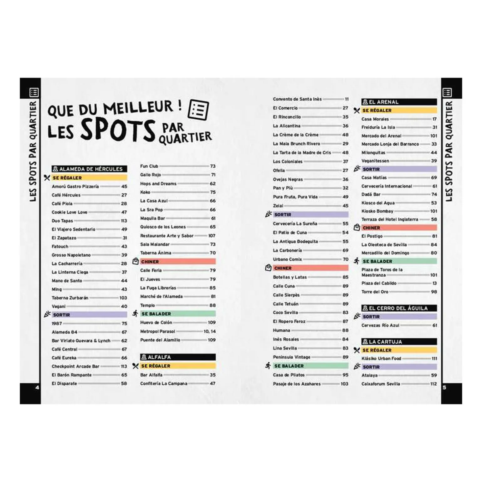 Livre voyage et nature ON SE CASSE ! LES MEILLEURS SPOTS À SÉVILLE