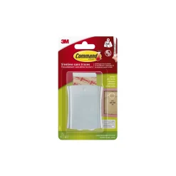 3M Fixation murale ACCROCHE CADRE TETE A CLOU MOYEN MODELE gris