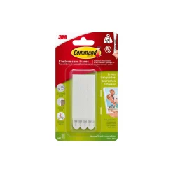 3M Fixation murale LANGUETTES TABLEAU CADRE FIN blanc - 4MURS