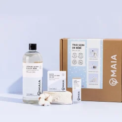 MAIA Coffret TRIO MAISON POUR BÉBÉ coloris bleu clair - 4MURS