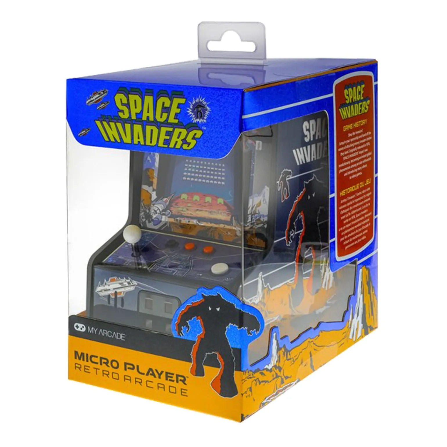 Mini console de jeu SPACE INVADERS ARCADE - 4MURS