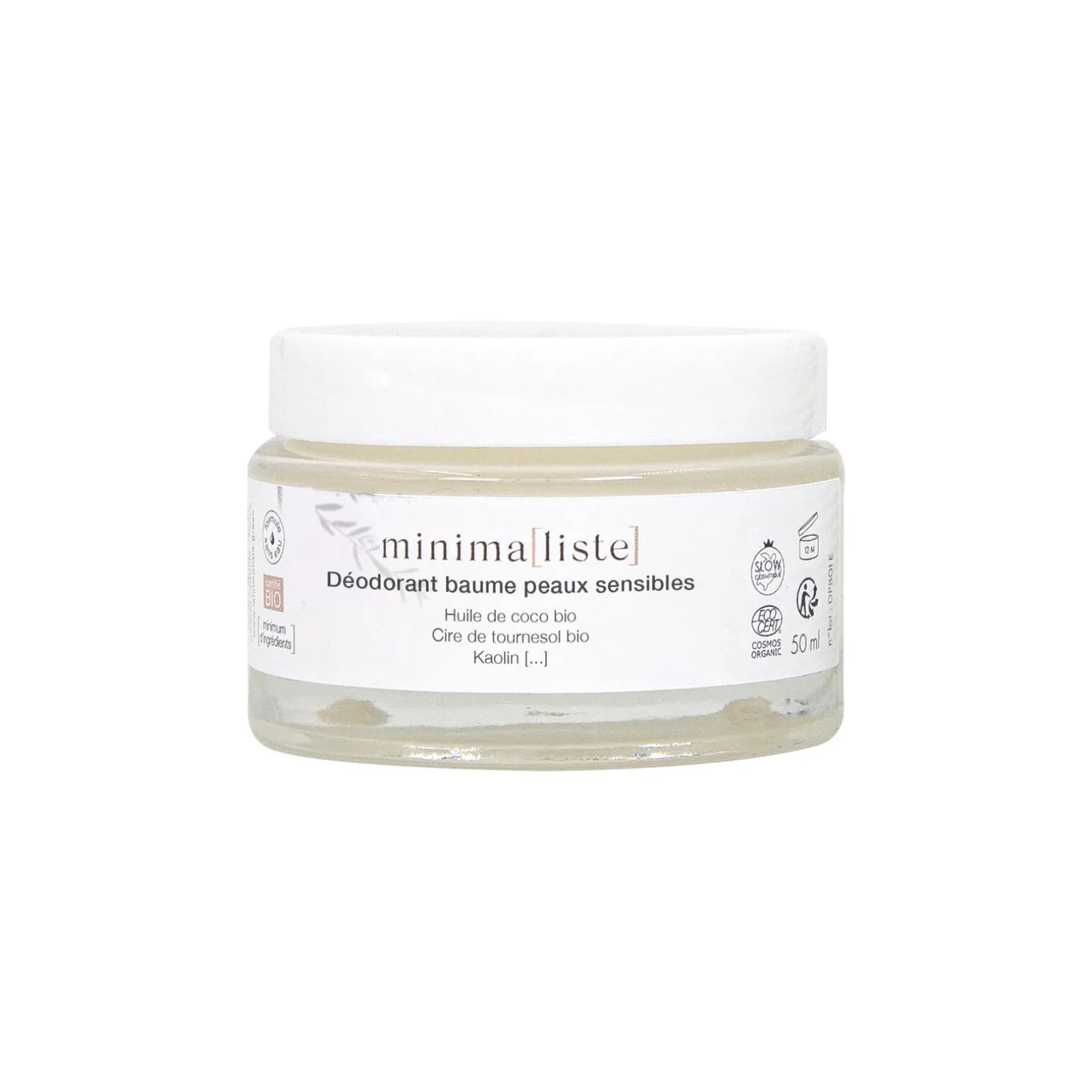 Minima(liste) Déodorant BAUME PEAUX SENSIBLES - 4MURS