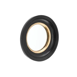 Miroir sorcière ALIZEE noir et or - 4MURS