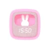 Mobility on Board Réveil MOB BILLY CLOCK VEILLEUSE LAPIN rose hauteur 12 cm