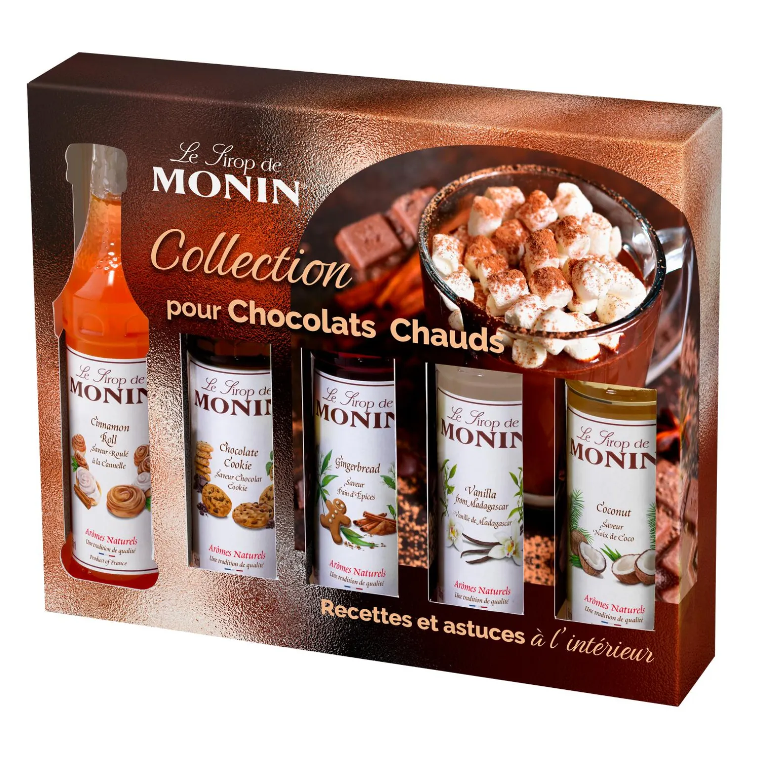 Monin Coffret CHOCOLAT CHAUD - 4MURS