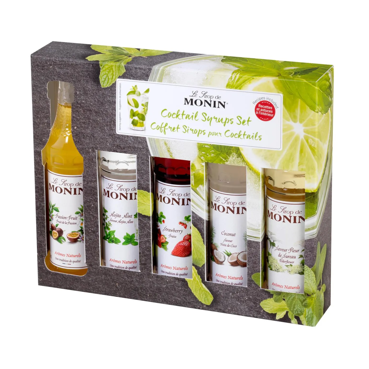 Monin Coffret SIROPS MINI COCKTAILS - 4MURS