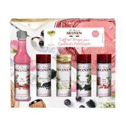 Monin Coffret SIROPS MINI PÉTILLANT - 4MURS