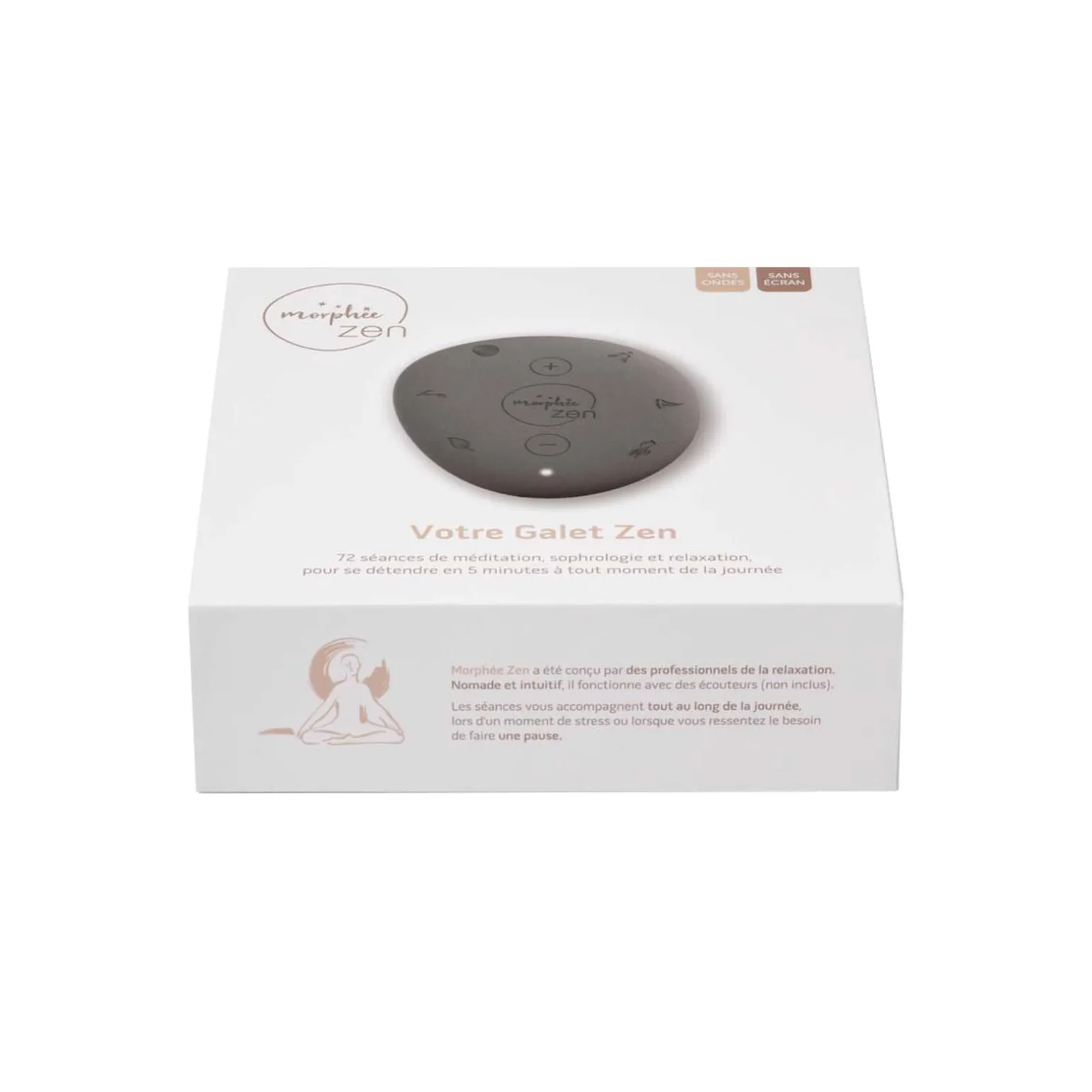 Morphée BOX Galet anti-stress ZEN coloris gris - 4MURS
