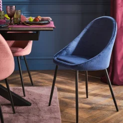 4MURS Chaise ADALINE coloris bleu - 4MURS