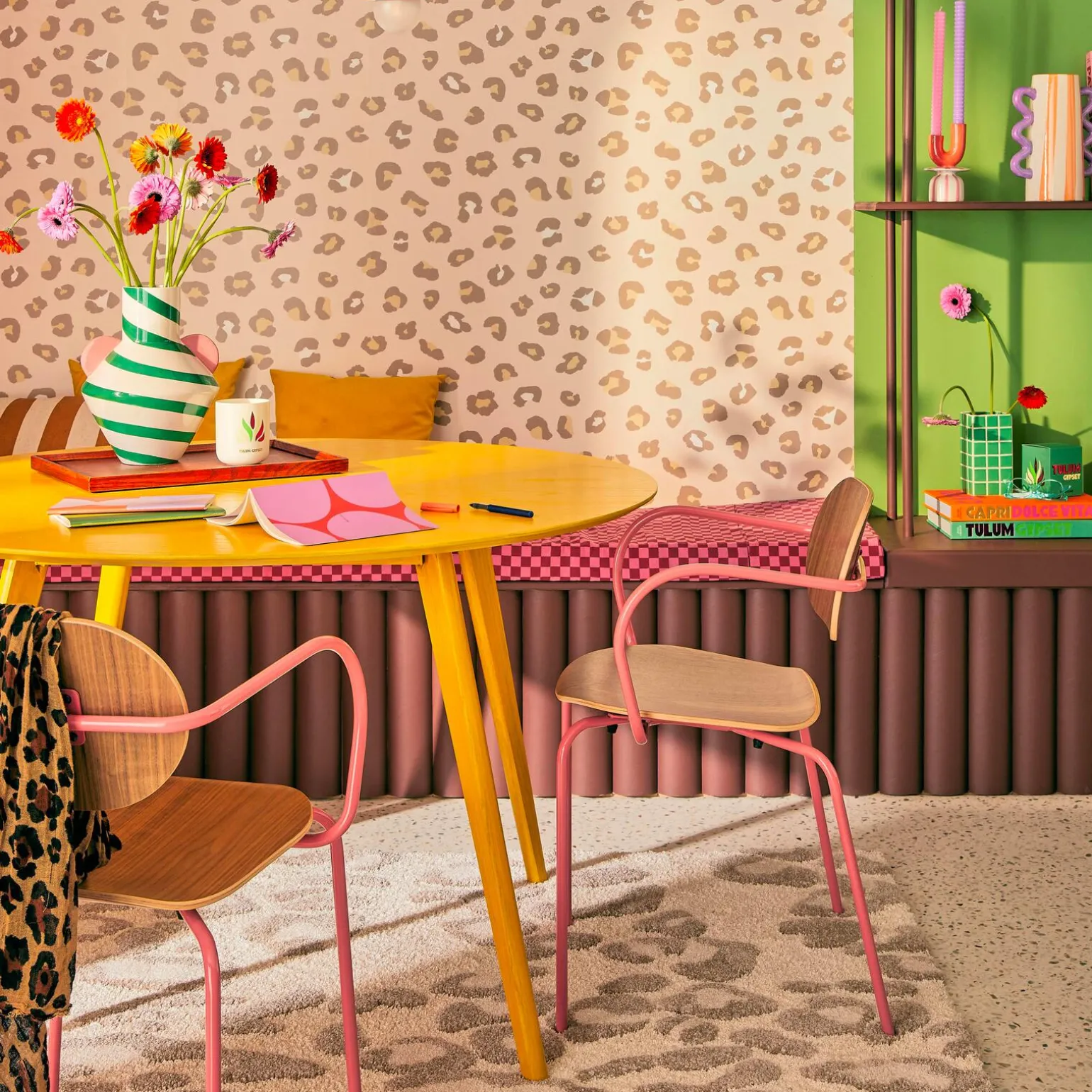 4MURS Chaise COLETTE coloris corail - 4MURS