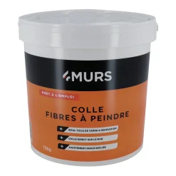 4MURS Colle fibre à peindre 10 Kg - 4MURS