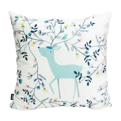 4MURS Coussin ENCHANTED FOREST coloris blanc 45 x 45 cm - 4MURS