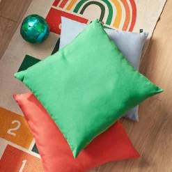 4MURS Coussin FIUME coloris vert gazon 44 x 44 cm - 4MURS