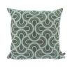 4MURS Coussin LIMOGES coloris vert sapin 45 x 45 cm - 4MURS