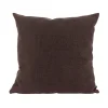 4MURS Coussin MEDEA coloris Brun terre 44 x 44 cm - 4MURS