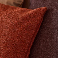 4MURS Coussin MEDEA coloris Orange Brulée 44 x 44 cm - 4MURS