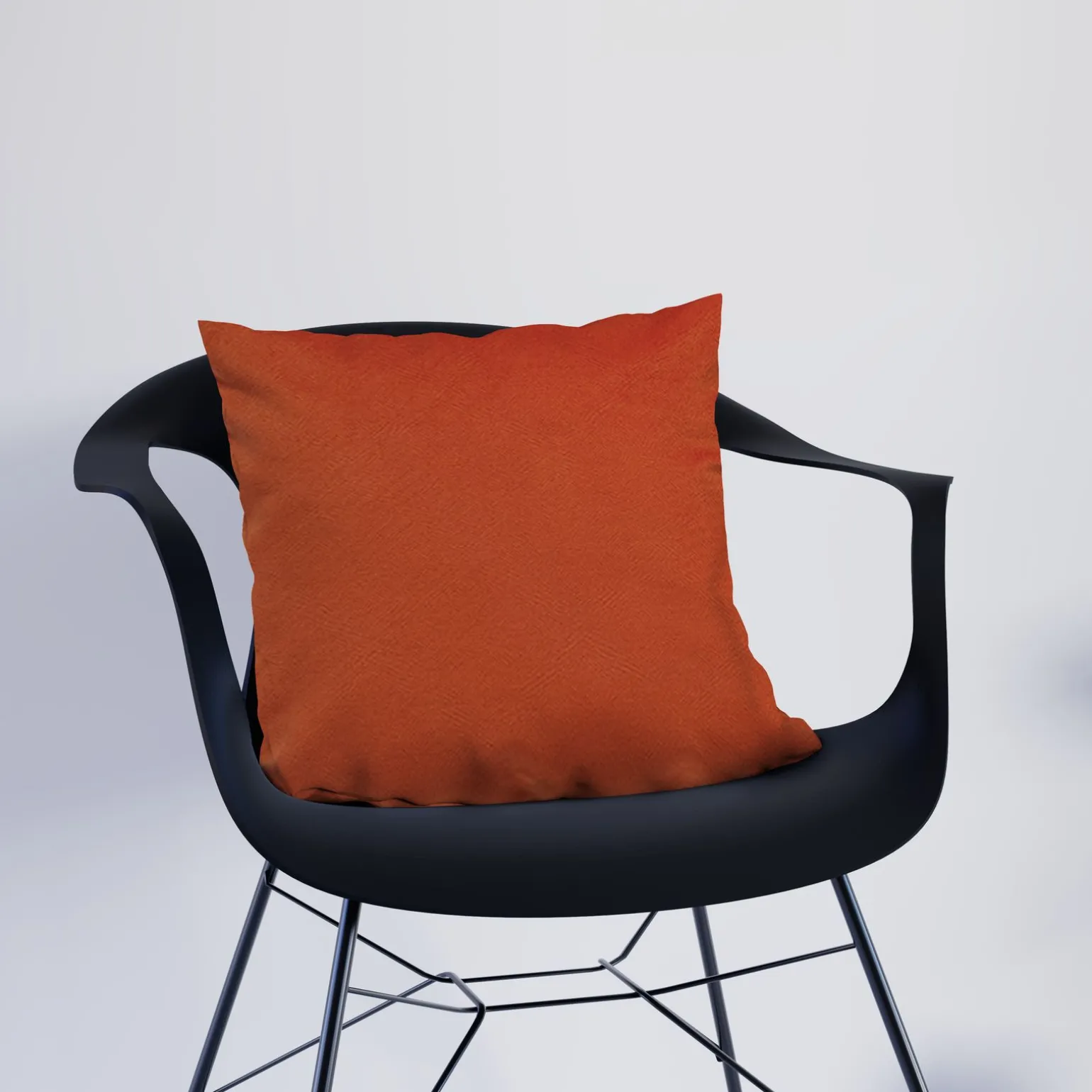 4MURS Coussin PONE coloris orange corail 40 x 40 cm - 4MURS