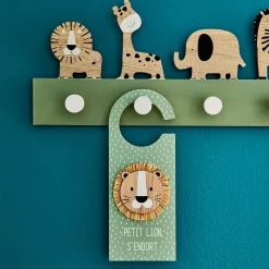 4MURS Déco de porte FUN JUNGLE coloris multicolore - 4MURS