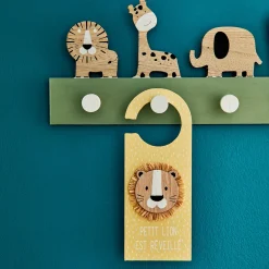 4MURS Déco de porte FUN JUNGLE coloris multicolore - 4MURS