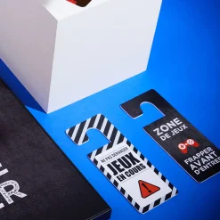 4MURS Déco de porte ZONE DE JEUX coloris noir - 4MURS