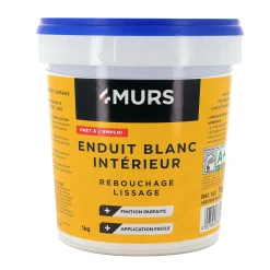 4MURS Enduit de rebouchage 1 Kg - 4MURS