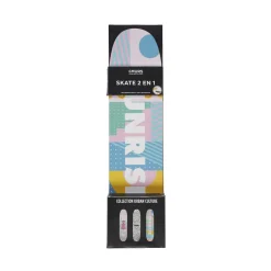 4MURS Etagère SUNRISE SKATE coloris bleu et jaune - 4MURS