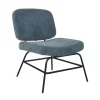 4MURS Fauteuil BASILE coloris bleu - 4MURS