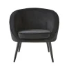 4MURS Fauteuil IRELIA coloris noir - 4MURS