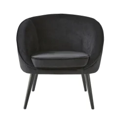 4MURS Fauteuil IRELIA coloris noir - 4MURS
