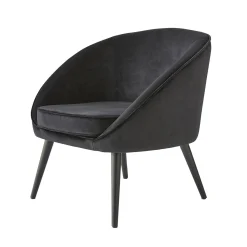 4MURS Fauteuil IRELIA coloris noir - 4MURS