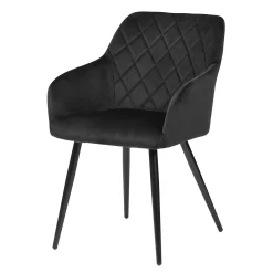 4MURS Fauteuil KIRA coloris noir - 4MURS