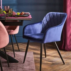 4MURS Fauteuil KIRA coloris bleu - 4MURS