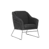 4MURS Fauteuil LUDO coloris noir - 4MURS