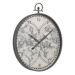 4MURS Horloge à gousset MAP coloris gris - 4MURS