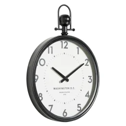 4MURS Horloge à gousset WASHINGTON coloris noir - 4MURS