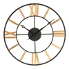 4MURS Horloge en bois CHARLY coloris pin - 4MURS