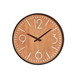 4MURS Horloge en bois ROMY coloris brun - 4MURS