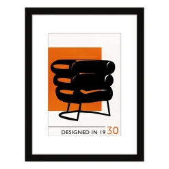 4MURS Image encadrée DESIGNED IN 1930 30 x 40 cm - 4MURS
