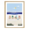 4MURS Image encadrée LA BELLE VIE 50 x 70 cm - 4MURS