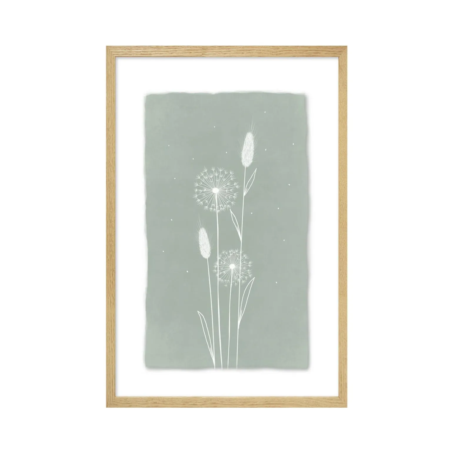 4MURS Image sous verre DOUCE CAMPAGNE GRAMINEES 20 x 30 cm - 4MURS