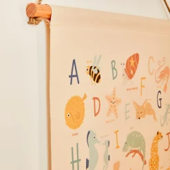 4MURS Kakémono déco ABÉCÉDAIRE DES DUNES multicolore - 4MURS
