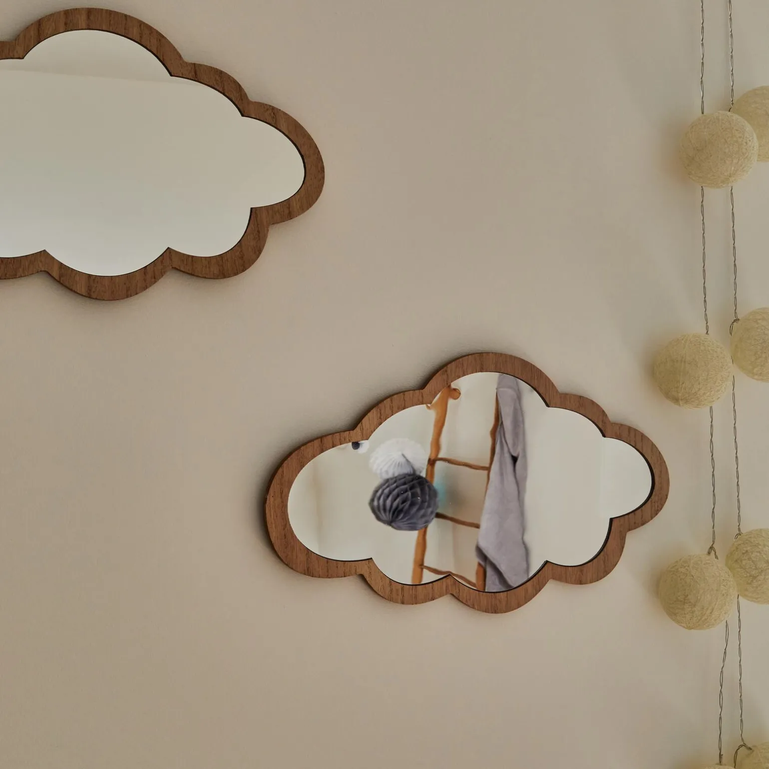 4MURS Miroir enfant CLOUDY 40 x 23 cm - 4MURS