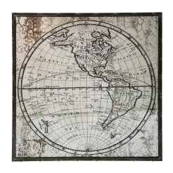 4MURS Miroir teinté GLOBE 83 x 83 cm - 4MURS
