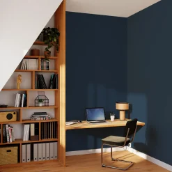4MURS Papier peint intissé NUNCA coloris bleu profond - 4MURS