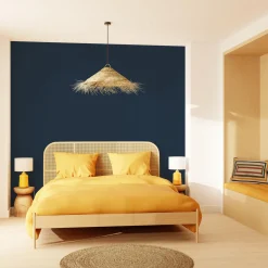 4MURS Papier peint intissé NUNCA coloris bleu profond - 4MURS
