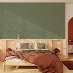 4MURS Papier peint intissé RAVENNE coloris vert bronze - 4MURS