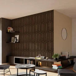 4MURS Papier peint intissé OCTAVE coloris marron - 4MURS