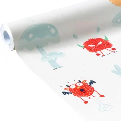 4MURS Papier peint intissé CUTE MONSTER coloris multicolore - 4MURS